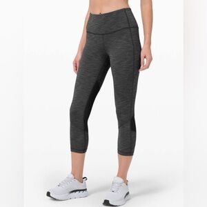 Lululemon Pace Rival Rise Crop 22” Size 4